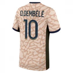 Paris Saint-Germain PSG Fußballtrikots O. Dembele #10 2024-25 Fourthtrikot Herren