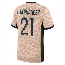 Paris Saint-Germain PSG Fußballtrikots Theo Hernández #21 2024-25 Fourthtrikot Herren