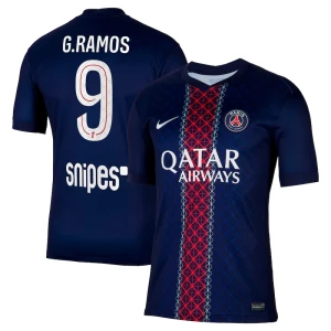 Paris Saint-Germain PSG G. Ramos #9 Fußballtrikot 2025-26 Heimtrikot Herren