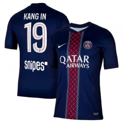 Paris Saint-Germain PSG Kang In #19 Fußballtrikot 2025-26 Heimtrikot Herren