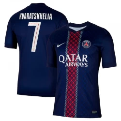 Paris Saint-Germain PSG Khvicha Kvaratskhelia #7 Fußballtrikot 2025-26 Cup Heimtrikot Herren