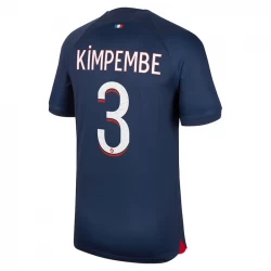 Paris Saint-Germain PSG Kimpembe #3 Fußballtrikots 2023-24 Heimtrikot Herren