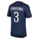 Paris Saint-Germain PSG Kimpembe #3 Fußballtrikots 2023-24 Heimtrikot Herren
