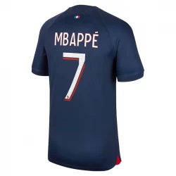 Paris Saint-Germain PSG Kylian Mbappé #7 Fußballtrikots 2023-24 Heimtrikot Herren