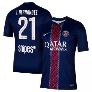 Paris Saint-Germain PSG L. Hernandez #21 Fußballtrikot 2025-26 Heimtrikot Herren
