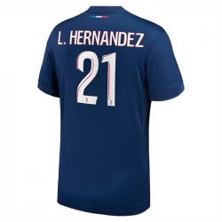 Paris Saint-Germain PSG L.Hernandez #21 Fußballtrikots 2024-25 Heimtrikot Herren