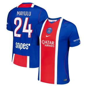 Paris Saint-Germain PSG Mayulu #24 Fußballtrikot 2026-27 Heimtrikot Herren