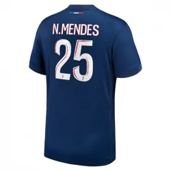 Paris Saint-Germain PSG N.Mendes #25 Fußballtrikots 2024-25 Heimtrikot Herren