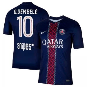 Paris Saint-Germain PSG O.Dembele #10 Fußballtrikot 2025-26 Heimtrikot Herren