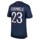 Paris Saint-Germain PSG Ousmane Dembélé #23 Fußballtrikots 2023-24 Heimtrikot Herren