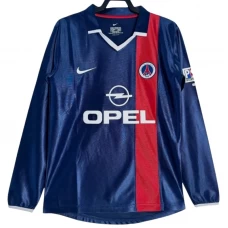 Paris Saint-Germain PSG Retro Trikot 2001-02 Heim Herren Langarm