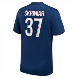 Paris Saint-Germain PSG Skriniar #37 Fußballtrikot 2024-25 Heimtrikot Herren