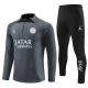 Paris Saint-Germain PSG Trainingsanzüge Sweatshirt 2023-24 Dark Grau