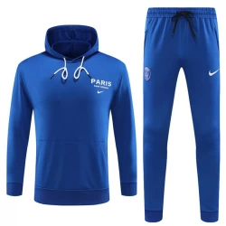 Paris Saint-Germain PSG Trainingsanzüge Sweatshirt 2023-24 Hoodie Blau