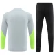 Paris Saint-Germain PSG Trainingsanzüge Sweatshirt 2023-24 Light Grau Grün