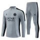 Paris Saint-Germain PSG Trainingsanzüge Sweatshirt 2023-24 Light Grau
