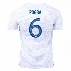 Paul Pogba #6 Frankreich Fußballtrikots WM 2022 Auswärtstrikot Herren