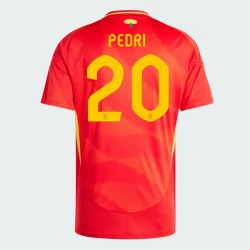 Pedri #20 Spanien Fußballtrikot EM 2024 Heimtrikot Herren
