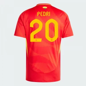 Pedri #20 Spanien Fußballtrikot EM 2024 Heimtrikot Herren