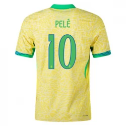 Pele #10 Brasilien Fußballtrikots Copa America 2024 Heimtrikot Herren