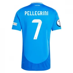 Pellegrini #7 Italien Fußballtrikots EM 2024 Heimtrikot Herren
