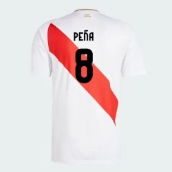 Pena #8 Peru Fußballtrikots Copa America 2024 Heimtrikot Herren