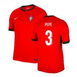 Pepe #3 Portugal Fußballtrikot EM 2024 Heimtrikot Herren