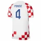 Perisic #4 Kroatien Fußballtrikots WM 2022 Heimtrikot Herren