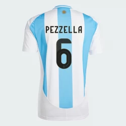 Pezzella #6 Argentinien Fußballtrikots Copa America 2024 Heimtrikot Herren