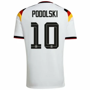 Podolski #10 Deutschland Fußballtrikot WM 2026 Heimtrikot Herren
