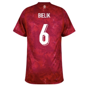 Polen Fußballtrikot 2026 Bielik #6 Auswärtstrikot Herren