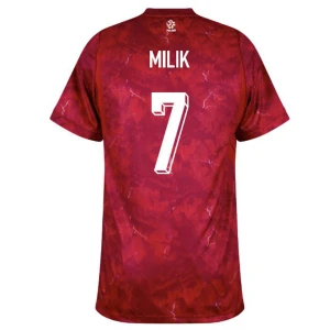 Polen Fußballtrikot 2026 Milik #7 Auswärtstrikot Herren