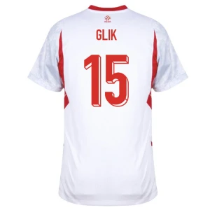 Polen Glik #15 Fußballtrikot 2026 Heimtrikot Herren