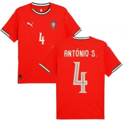 Portugal Antonio S. #4 Fußballtrikot 2025 Heimtrikot Herren