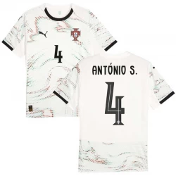 Portugal Fußballtrikot 2025 Antonio S. #4 Auswärtstrikot Herren