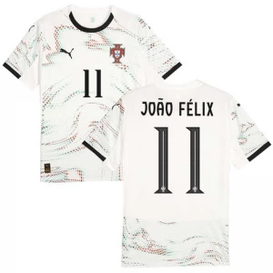 Portugal Fußballtrikot 2025 Joao Felix #11 Auswärtstrikot Herren