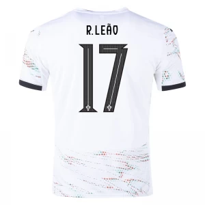 Portugal Fußballtrikot 2025 R. Leao #17 Auswärtstrikot Herren