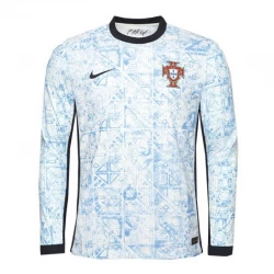 Portugal Fußballtrikot EM 2024 Auswärtstrikot Herren Langarm