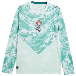 Portugal Fußballtrikot WM 2026 Auswärtstrikot Herren Langarm