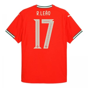 Portugal R. Leao #17 Fußballtrikot 2025 Heimtrikot Herren