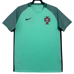 Portugal Retro Trikot 2016 Auswärts Herren