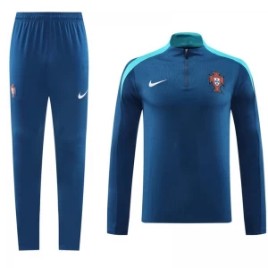 Portugal Trainingsanzüge Sweatshirt 2024 Blau