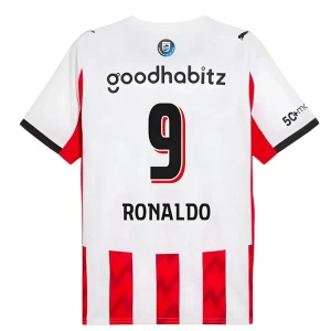 PSV Eindhoven Cristiano Ronaldo #9 Fußballtrikot 2025-26 Heimtrikot Herren