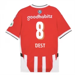 PSV Eindhoven Dest #8 Fußballtrikot 2024-25 Heimtrikot Herren