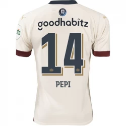 PSV Eindhoven Fußballtrikots 2023-24 Ricardo Pepi #14 Auswärtstrikot Herren