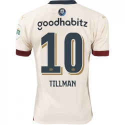 PSV Eindhoven Fußballtrikots 2023-24 Tillman #10 Auswärtstrikot Herren