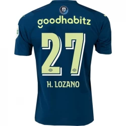 PSV Eindhoven Fußballtrikots H. Lozano #27 2023-24 Ausweichtrikot Herren