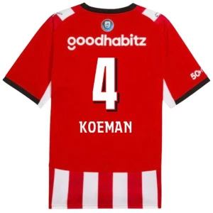 PSV Eindhoven Koeman #4 Fußballtrikot 2026-27 Heimtrikot Herren