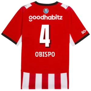 PSV Eindhoven Obispo #4 Fußballtrikot 2026-27 Heimtrikot Herren