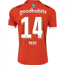 PSV Eindhoven Pepi #14 Fußballtrikots 2023-24 Heimtrikot Herren